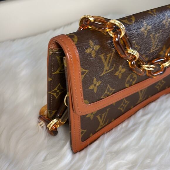 Authentic Louis Vuitton Monogram Pochette Dame PM Clutch TH8997 - Picture 3 of 12